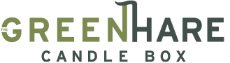The Green Hare Candle box Logo